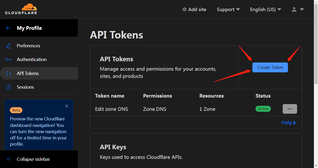 Cloudflare Access Token 1